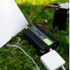 Keitiklis Green Cell INV20, nuolatinė 24 V į kintamą 230 V, 4000 W, 50 Hz, 40 A įėjimas, vidaus, juodas