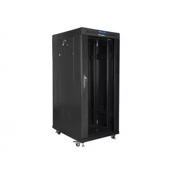 Stovimas 19 inch serverio stovas Lanberg FF01-8822-12BL 22U juodas 800 kg