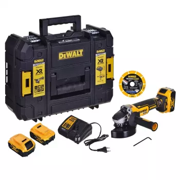 DeWALT kampinis šlifuoklis DCG405P3 18V (DCG405P3-QW)