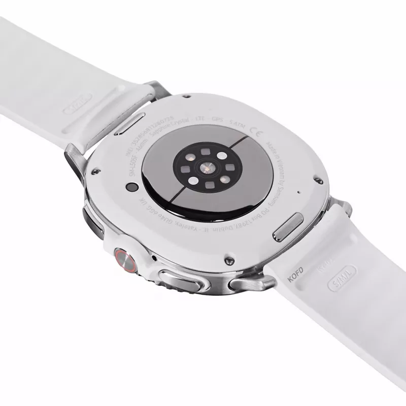 Išmanusis laikrodis Samsung Galaxy Watch 8 Classic 46 mm sidabrinis — 3,3 cm AMOLED, 4G, 64 GB, 445 mAh