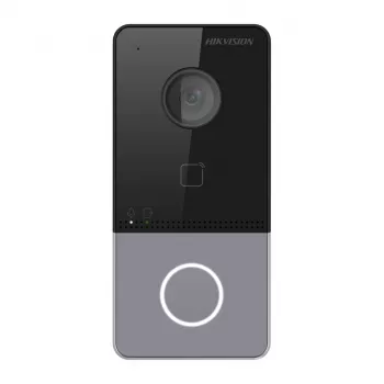 Hikvision DS-KV6113-WPE1(C) vaizdo domofono sistema 2 MP juoda, pilka