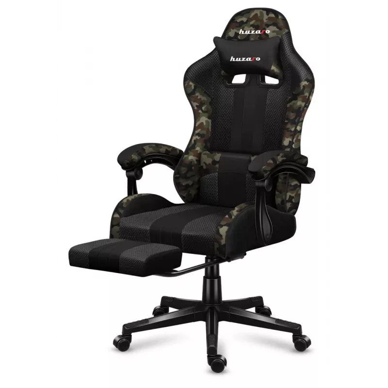 Žaidimų kėdė HUZARO FORCE 4.7 CAMO MESH