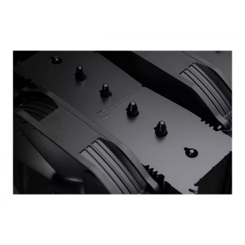 Noctua NH-D15 Chromax Pure Black CPU aušintuvas su dviem 140 mm ventiliatoriais