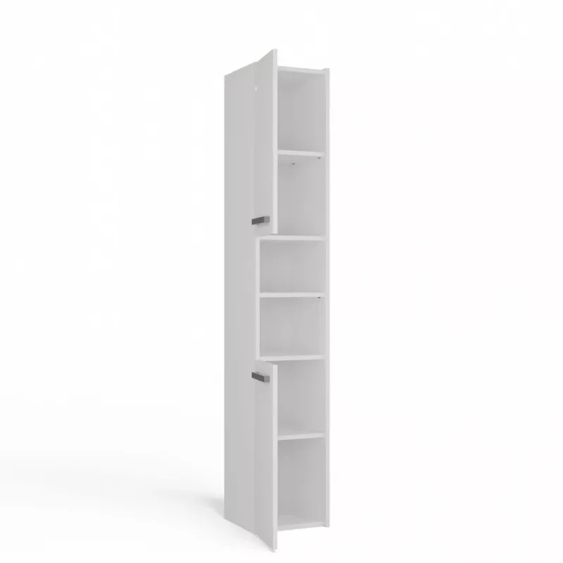 Topeshop S30 balta vonios spintelė Balta