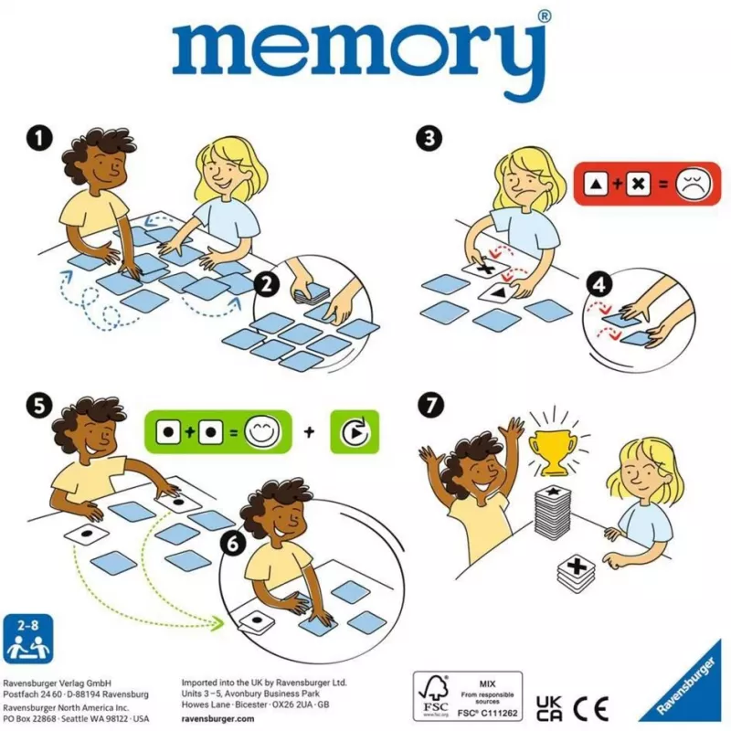 Atminties žaidimas „Tierkinder“ – RAVENSBURGER