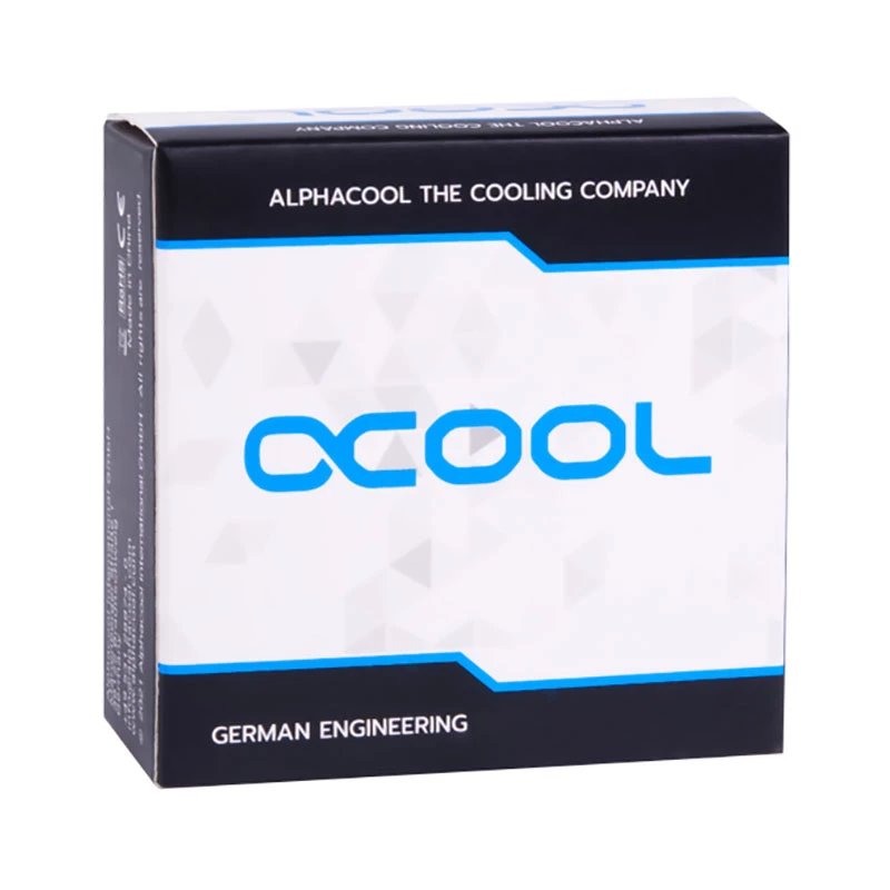 Radiatoriaus tvirtinimas Alphacool ES D-Plug chromuotas žalvaris 2 cm 55 g