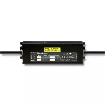 LED maitinimo šaltinis Qoltec 50946, 60 W, 12 V, 5 A, IP67