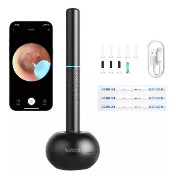 Ausų valiklis Bebird M9 S Juodas su 1080P kamera, belaidis