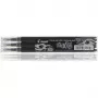 Pilot rašiklių pildymo rinkinys 3x Frixion juoda (BLS-FR7-B-S3)