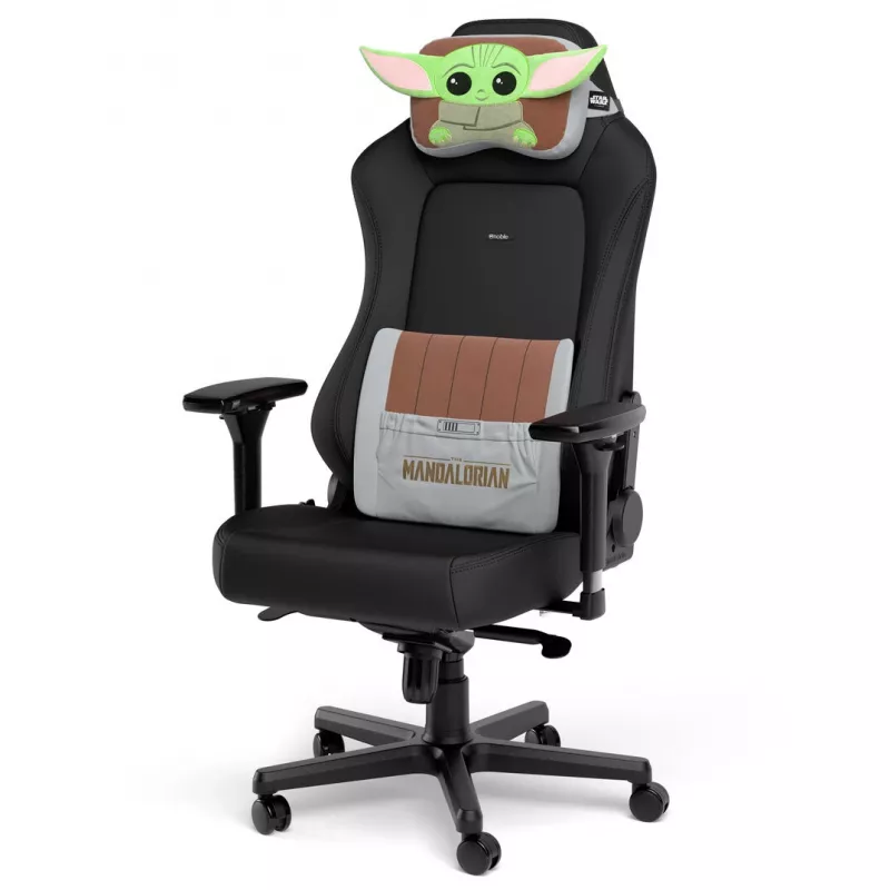 noblechairs memory foam pagalvėlių rinkinys Grogu Edition – sėdimoji ir juosmens atrama