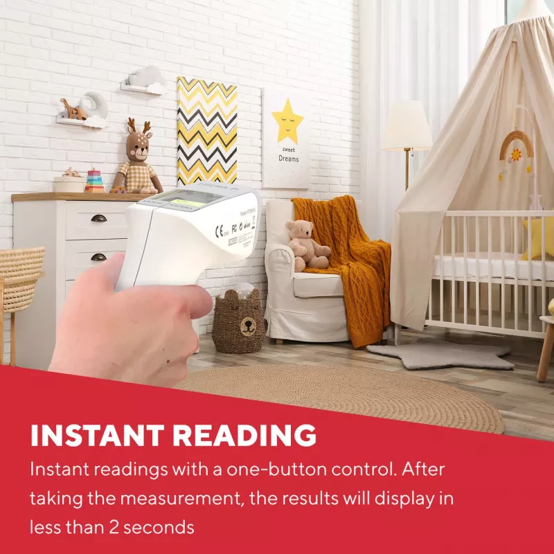 Bekontaktis infraraudonųjų spindulių termometras HoMedics TE-450-EU