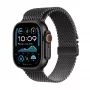 Apple Watch Ultra 2 GPS + Cellular 49mm juodas titano korpusas su juodu titano Milano kilpa - M
