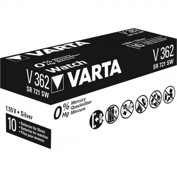 Vienkartinė baterija Varta V362