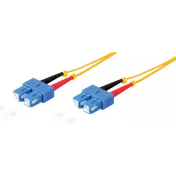 Šviesolaidinis duplex pataisos kabelis ShiverPeaks 77823 SC/SC 9/125 µm OS1/OS2 2,0 m