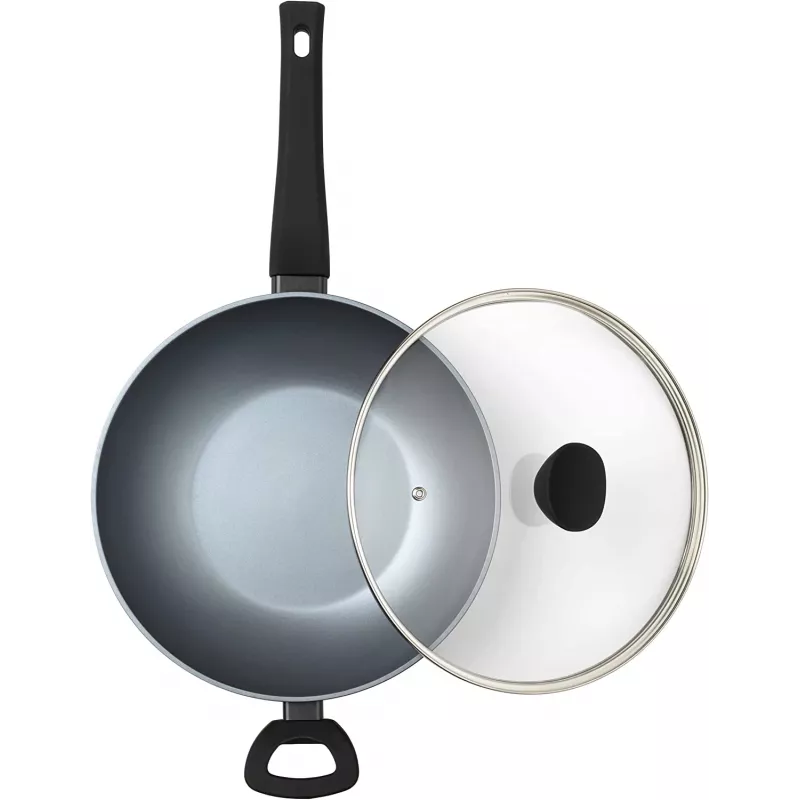 Wok Russell Hobbs RH01709EU 28 cm perlamutrinė nelipni keptuvė