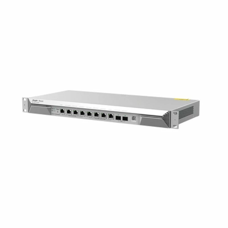 Laidininis maršrutizatorius RUIJIE RG-EG1510XS — 2.5GbE + Gigabit Ethernet, 6x RJ-45, 4 Gbit/s pralaidumas, 1U, sidabrinis