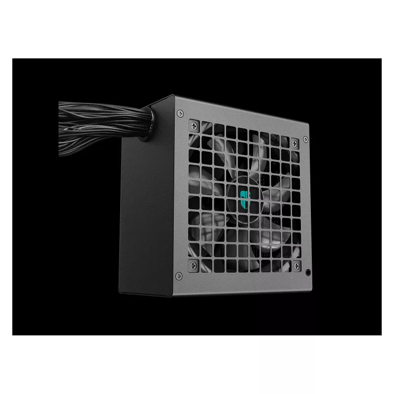Maitinimo blokas DeepCool PF500X 500 W, ATX, 80 PLUS Bronze, 120 mm ventiliatorius, 24 kontaktų pagrindinei plokštei, 6×SATA, 2×PCIe