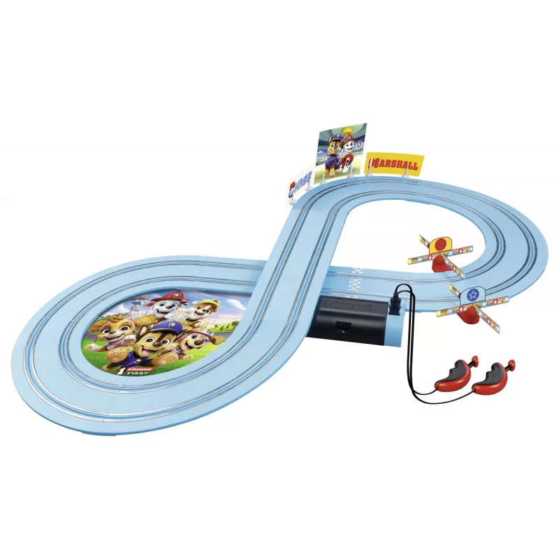 Žaislinė lenktynių trasa CARRERA FIRST Paw Patrol On the Track 20063056 – vaikiškas slot car rinkinys