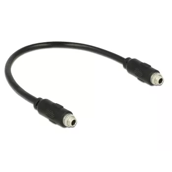 Audio ilginimo laidas 3,5 mm DeLOCK 85115 0,25 m juodas