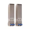 Extralink SFP28 25G 2 rinkinys | SFP28 modulis | 25Gbps, LC/UPC dupleksas, 1310nm, 10km, vienmodis, DOM tinklo siųstuvas-imtuvas