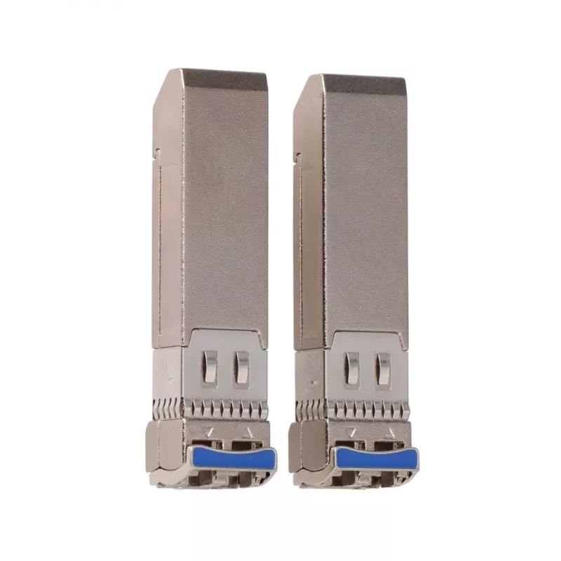 Extralink SFP28 25G 2 rinkinys | SFP28 modulis | 25Gbps, LC/UPC dupleksas, 1310nm, 10km, vienmodis, DOM tinklo siųstuvas-imtuvas