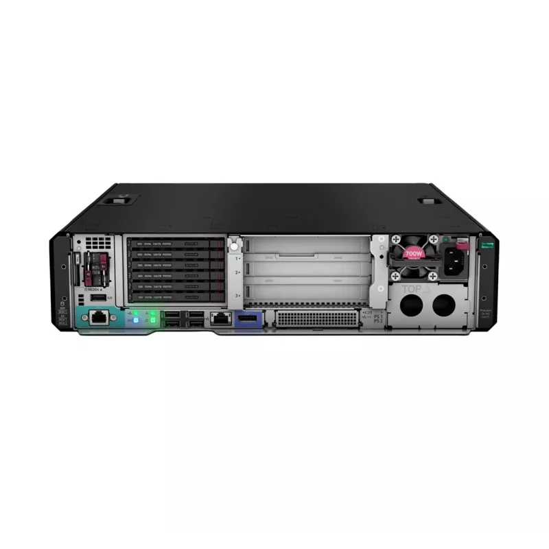 HPE ProLiant DL145 Gen11 8124P 2.45GHz 16 branduolių 1P 2x32GB-R 2SFF NS204i-u 2x1000W PS EMEA serveris