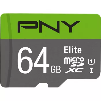 PNY Elite 64 GB MicroSDXC UHS-I Class 10 atminties kortelė