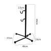 Dviratūrių remonto stovas MACLEAN MC-434, sulankstomas, 20 kg, juodas