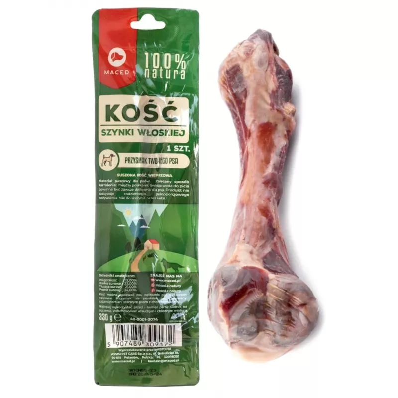 MACED Parma kumpio kaulas šunims kramtyti 330g