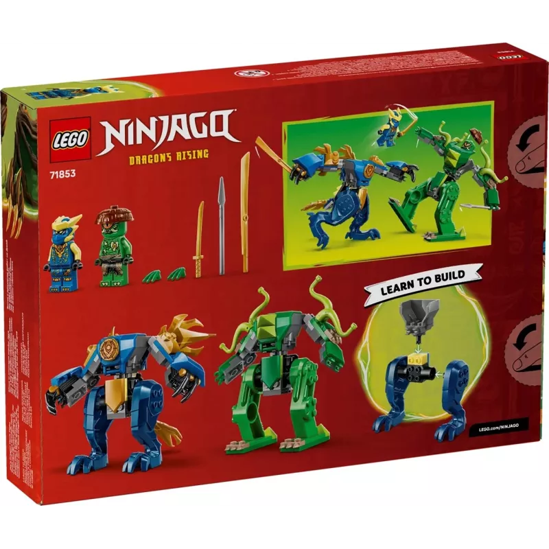 LEGO NINJAGO 71853 Jay's drakono mecho kova