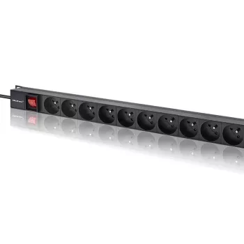 Maitinimo juosta RACK 16A PDU, 16xFRENCH, vertikali
