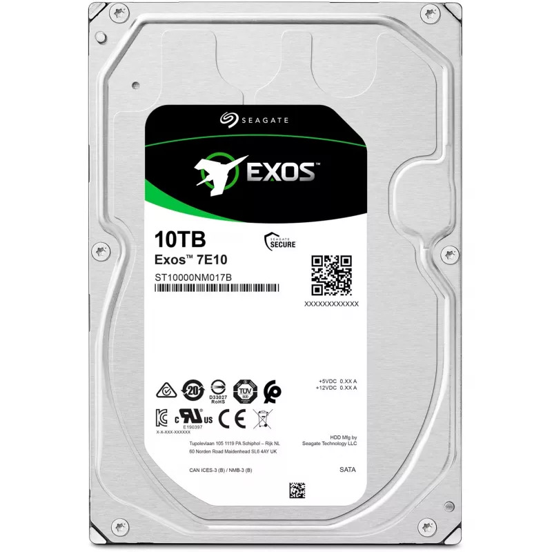 Seagate Enterprise ST10000NM017B vidinis kietasis diskas 10 TB 7200 RPM 256 MB 3,5 colio Serial ATA III