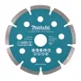 MAKITA deimantinis diskas 125x22,23 mm segmentinis (sausas) betonui, granitui, marmurui