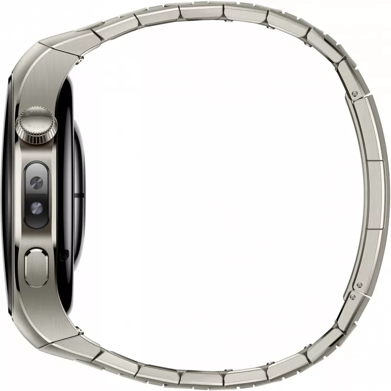 Išmanusis laikrodis HUAWEI WATCH 5, 1,5 col. AMOLED, 466×466, 46 mm titaninis korpusas, Wi‑Fi, GPS, sidabrinis