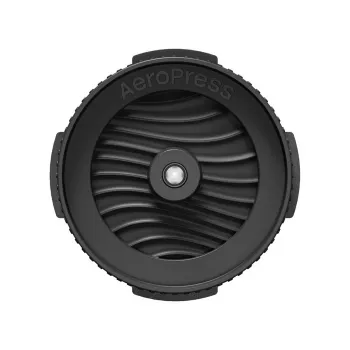 AeroPress Flow Control Filter Cap kavos aparato dangtelis Juodas