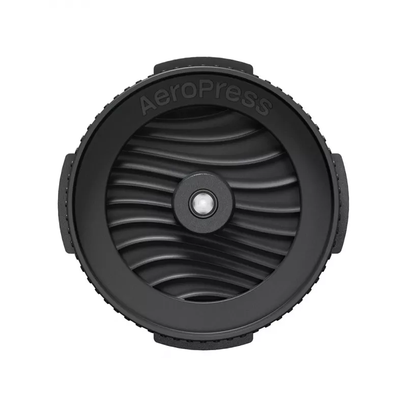 AeroPress Flow Control Filter Cap kavos aparato dangtelis Juodas