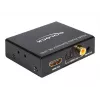 HDMI garso išskyriklis 4K, juodas