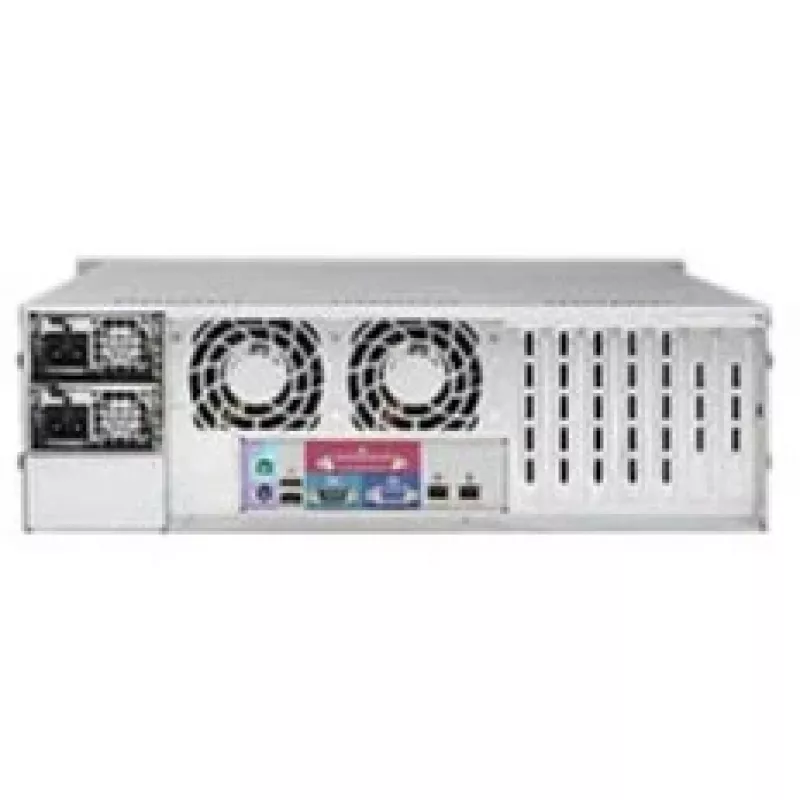 Supermicro 3U korpusas serveriui su 8x 3,5 col. karštojo keitimo SAS/SATA lizdais ir 2x 800W maitinimo šaltiniais
