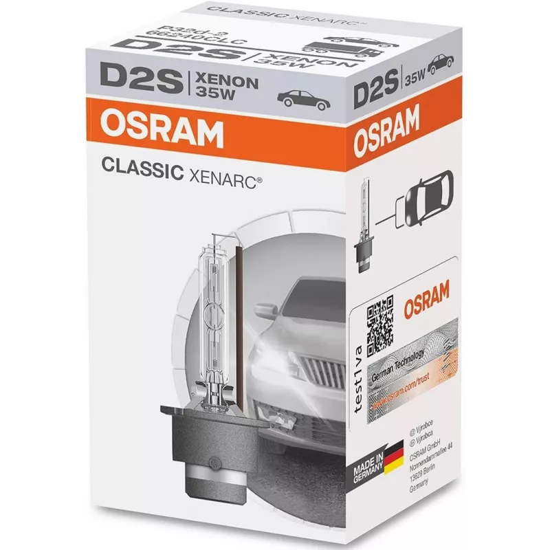 Osram 66240CLC automobilinė lemputė D2S 35 W Xenon