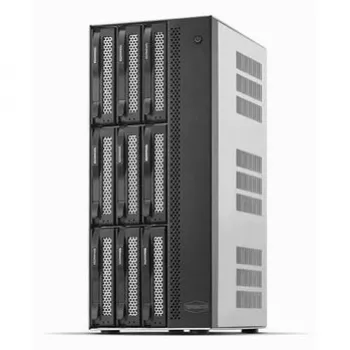 TerraMaster T9-500 PRO NAS / saugojimo serveris stalinis Intel® Core™ i7 16 GB DDR5 0 TB Pilka