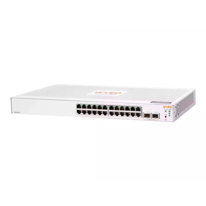 HPE Aruba Networking Instant On 1830 24G 2SFP valdomas L2 Gigabit Ethernet (10/100/1000) 1U jungiklis