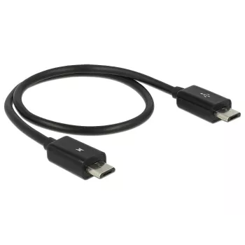USB laidas DeLOCK 83570 USB 2.0 0,3 m USB B juodas