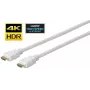 Vivolink Pro HDMI laidas baltas 10 m itin lankstus