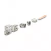 RJ45 Keystone modulio lizdas Cat.6A beįrankis 90° DELOCK 90800
