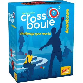 Crossboule rinkinys Downtown, įgūdžių žaidimas Mėlyna/Raudona