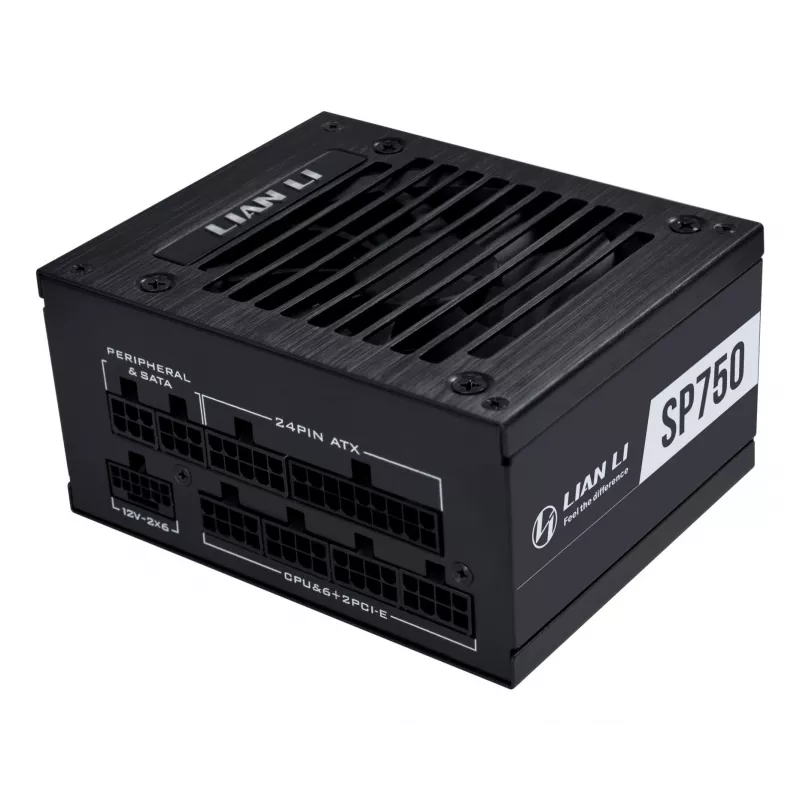 Maitinimo blokas Lian Li SP V2 Gold 750 W SFX 20+4 pin ATX 80 PLUS Gold Juodas