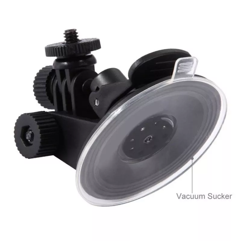 Puluz automobilio priekinio stiklo laikiklis sportinėms kameroms (Osmo Action 5 Pro, Insta360 X5)