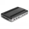 DeLOCK USB įkrovimo stotelė 3× USB Type-C PD 3× USB Type-A 112 W