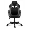 Žaidimų kėdė Huzaro FORCE 2.5 GREY MESH su tinkliniu sėdėjimu, juoda-pilka