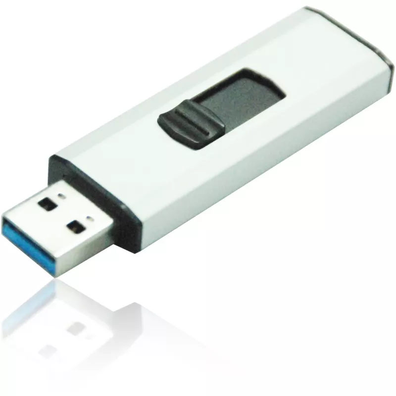 MediaRange MR919 USB atmintukas 256GB USB 3.0 juodas, sidabrinis